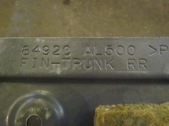 2004 Infiniti G35X Trunk Rear Finish Panel 84920 AL500