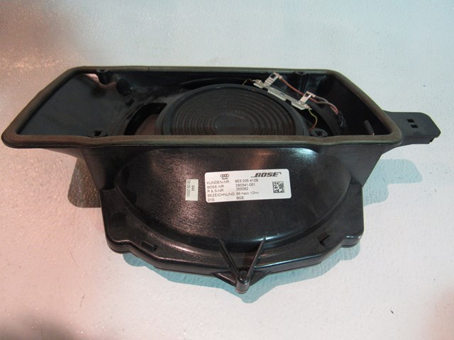 2006 2007 Audi S4 Rear Parcel Shelf Speaker Subwoofer 8E5 035 412