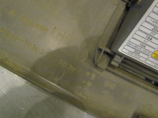 2001 Subaru Legacy GT Front LH Drivers Knee Bolster