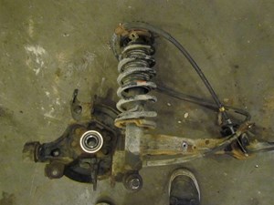 2001 Subaru Legacy GT Left Rear Spindle with Strut