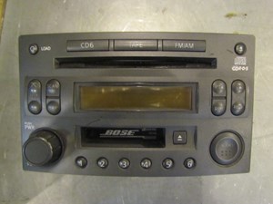 2005 Nissan 350Z Bose Radio CD Cassette Player PP-2514L-A Y272738112A