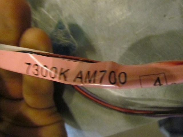 2004 Infiniti G35X Sedan Roof Dome Light Wiring Harness 7300K AM700