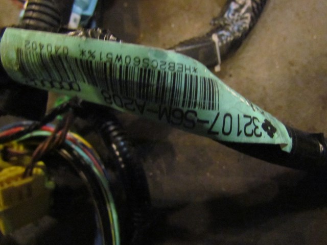 2004 Acura RSX Body Wire Harness 32107-S6M-A208
