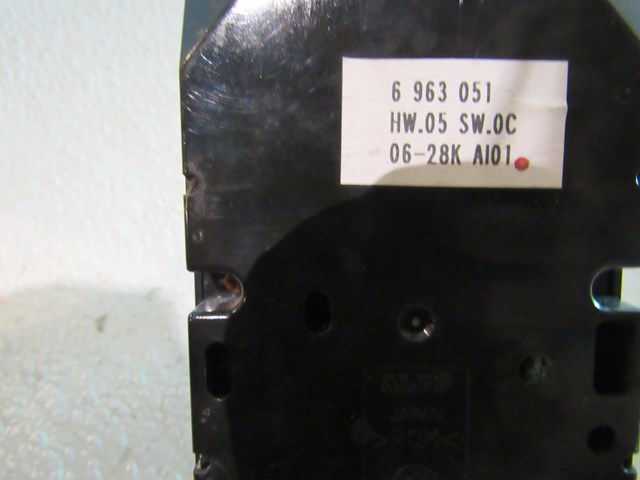 2006 BMW M5 Center Console iDrive Aluminum Switch 6 963 051