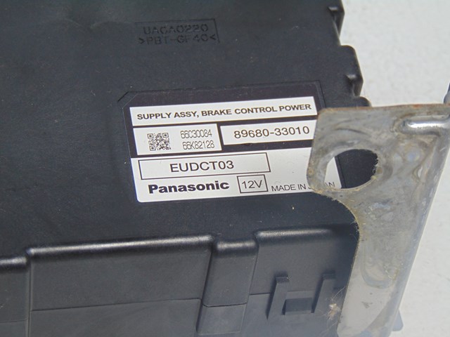 2007 Toyota Prius Power Brake Control Module 89680-33010