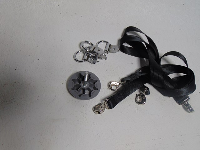 2007 Toyota Prius Cargo Holder & Spare Tire Tie Downs