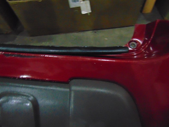 2004 Honda Pilot Rear Bumper Cover RED OEM READ DESCRIPTION