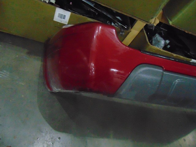 2004 Honda Pilot Rear Bumper Cover RED OEM READ DESCRIPTION