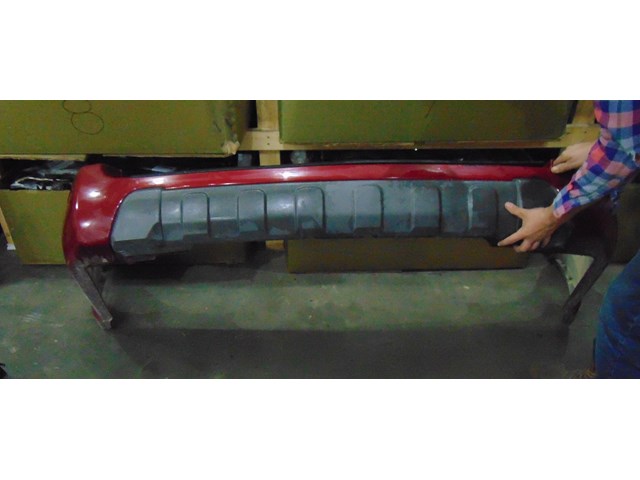 2004 Honda Pilot Rear Bumper Cover RED OEM READ DESCRIPTION