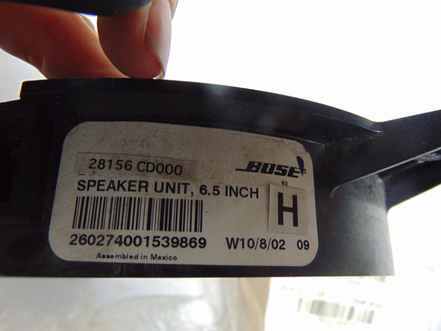 2003 Nissan 350z Speaker 28156 CD000