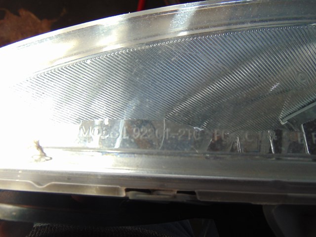 2012 Kia Optima LH Driver Fog Light 92201 2T0