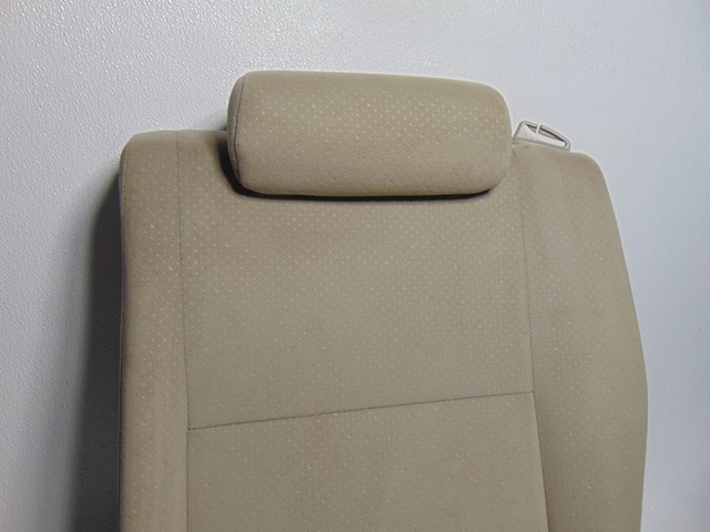 2007 Toyota Prius Rear LH Driver Seat Back w/Headrest