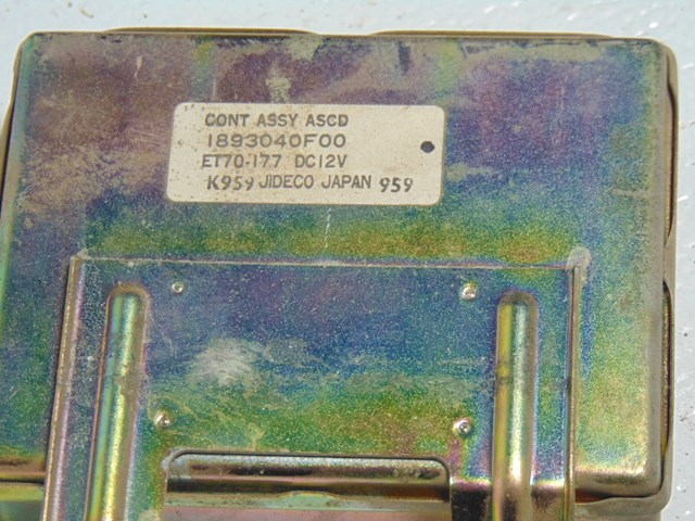 1989 Nissan 240sx Cruise Control Module 18930 40F00