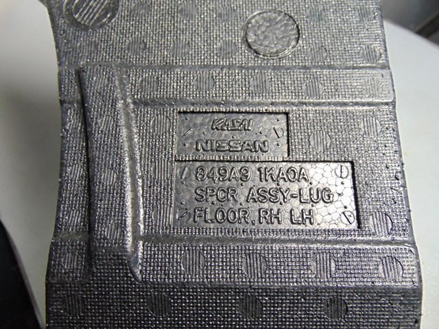 2014 Nissan Juke Nismo RS LH Spare Tire Spacer Foam 849A91KA0A