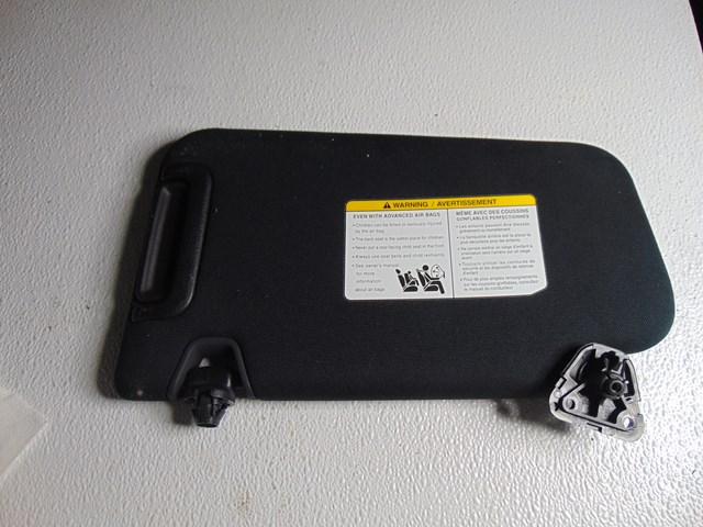 2014 Nissan Juke Nismo RS RH Passenger Sun Visor