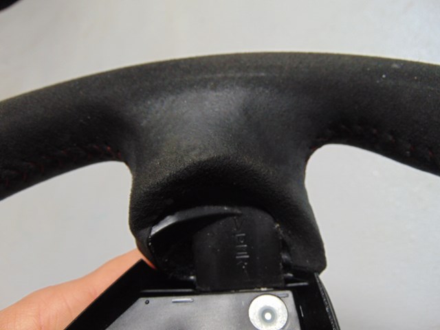 2014 Nissan Juke Nismo RS Alcantara Suede Steering Wheel-Read Description