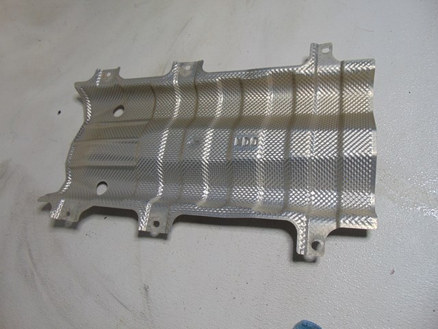 2014 Nissan Juke Exhaust Driveshaft Heat Shield