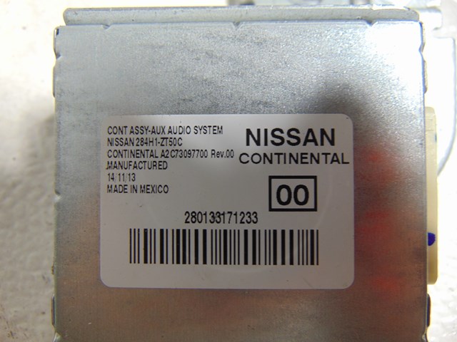 2014 Nissan Juke Audio AUX System Control 284H1-ZT50C