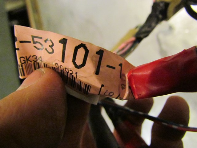 2003 Lexus IS300 Front LH Driver Door Wiring 82152-53101-1