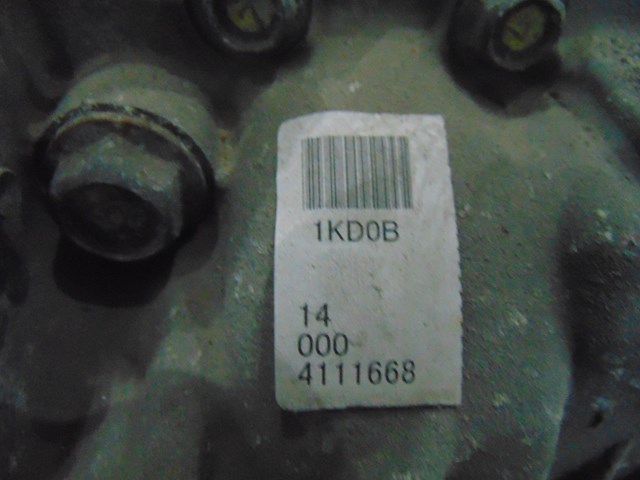 2014 Nissan Juke Nismo RS AWD Rear Differential 1KD0B