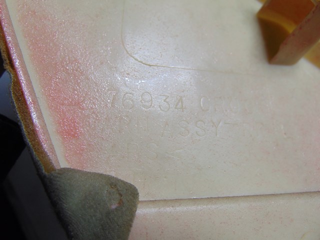 2003 Infiniti M45 RH Passenger C Pillar Trim Panel