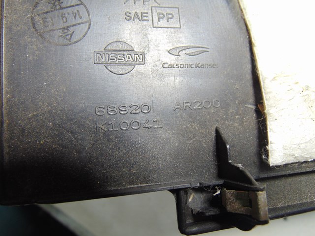 2003 Infiniti M45 RH Passenger Under Dash Trim Panel 68920 AR200