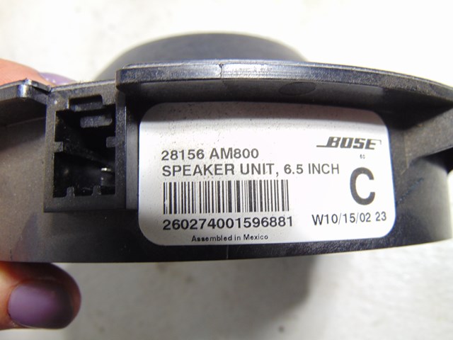2003 Infiniti M45 Door Speaker 28156 AM800