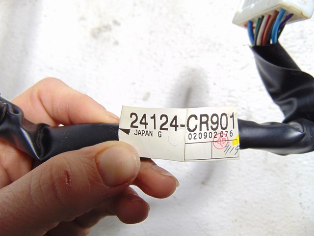 2003 Infiniti M45 Front RH Passenger Door Wiring 24124 CR901