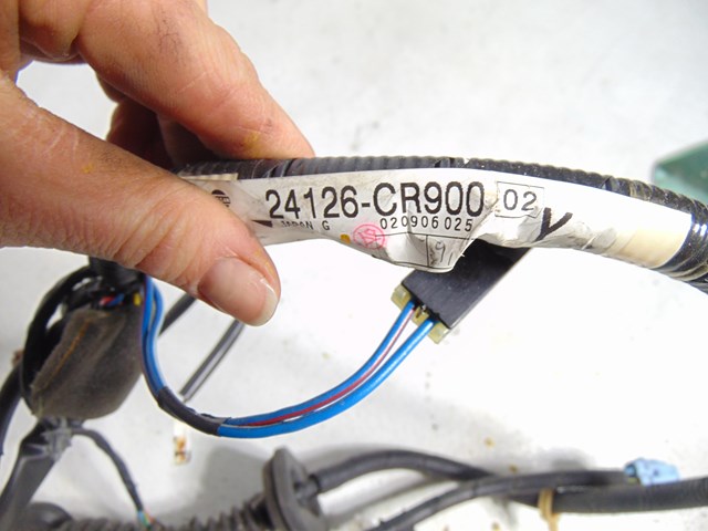 2003 Infiniti M45 Rear RH Passenger Door Wiring 24126 CR900