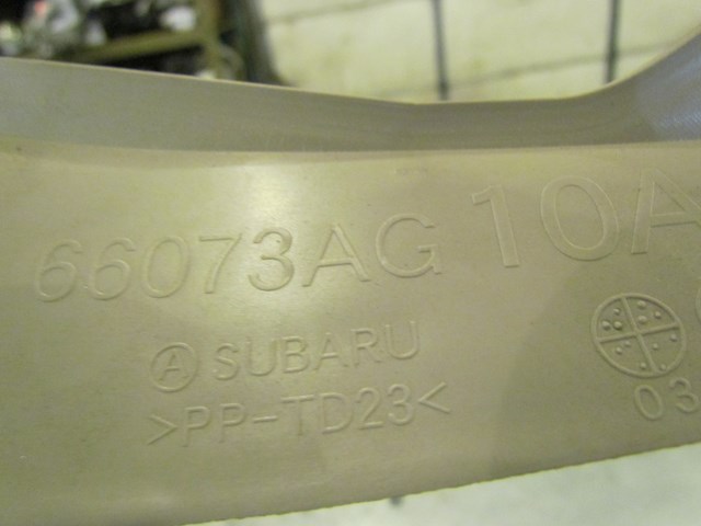 2005 Subaru Legacy GT LH Drivers Console Kick Panel 66073AG10A