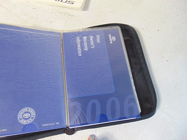 2006 Toyota Prius Owners Manual
