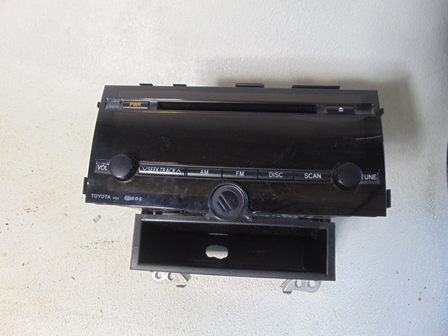 06 07 08 09 Toyota Prius Radio CD Receiver with Cubby & Brackets 86120-47270