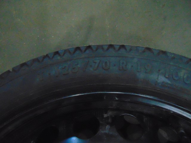 2010 Audi S4 Spare Tire 19 Inch-125/70R19