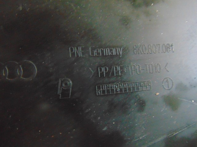 2010 Audi S4 Radiator Cover Plate Support Cover 8K0 807 081