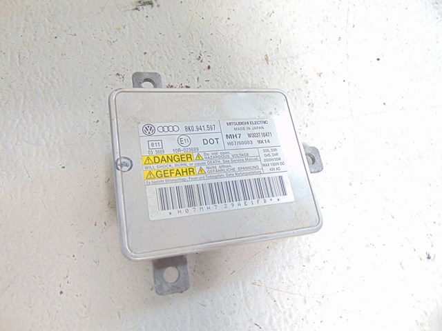 2010 Audi S4  HID Control Headlight Ballast 8K0 941 597