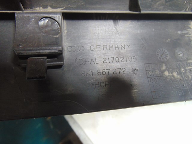 2010 Audi S4 Front RH Pass Door Sill  8K1 867 272