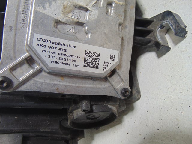 2010 Audi S4 LH Driver HID Headlight - Aftermarket W/ Audi Ballasts