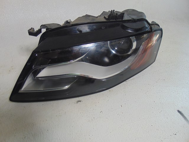 2010 Audi S4 LH Driver HID Headlight - Aftermarket W/ Audi Ballasts