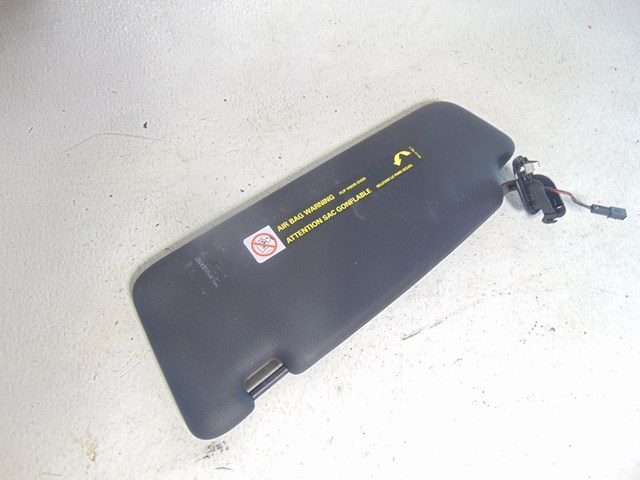 2010 Audi S4  RH Passenger Sun Visor
