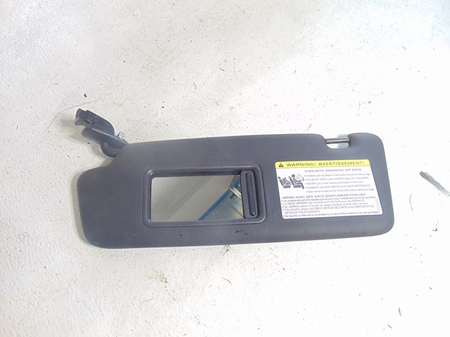 2010 Audi S4 LH Driver Sun Visor