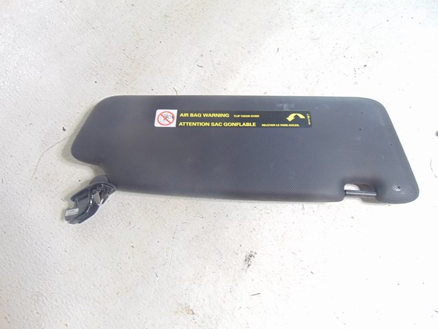 2010 Audi S4 LH Driver Sun Visor