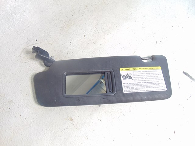 2010 Audi S4 LH Driver Sun Visor
