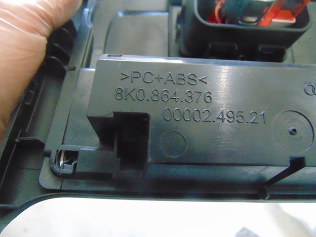 2010 Audi S4 Center Console Rear Trim w/Charging Port 8K0 864 376