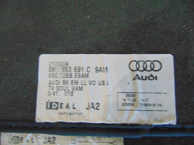 2010 Audi S4 Floor Mats Set