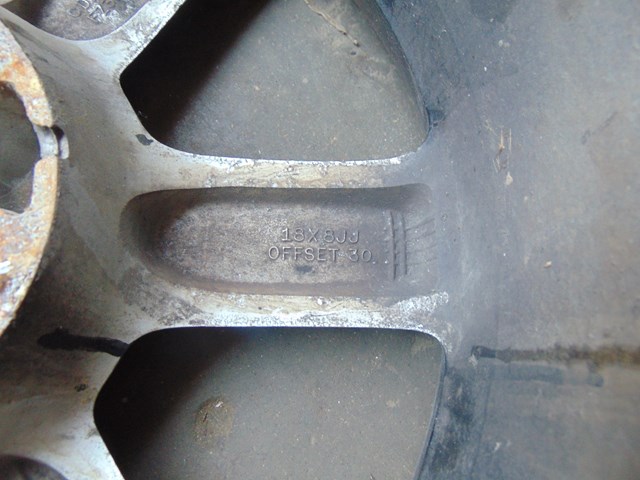 2003 Nissan 350z 18x 8 Rear 6 Spoke Wheel-Painted See Photos