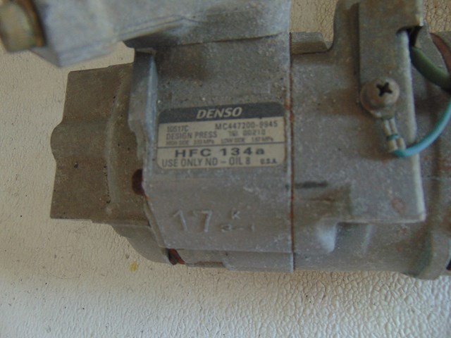 2001 Acura CL Type S AC Compressor *Needs new plug