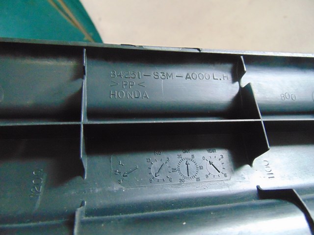 2001 Acura CL LH Driver Door Sill Kick Plate 84251-S3M-A0000