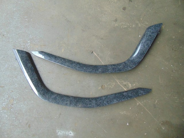 2001 Acura CL Type S Center Console Side Trim Pieces Grey Marble