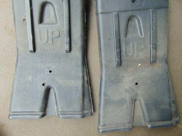 2003 Infiniti M45 Floor Climate Ducting 