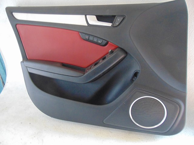 2010 Audi S4 Front LH Driver Door Panel w/Master Switch